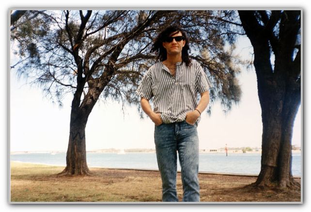 DJ at Mandurah circa 1990